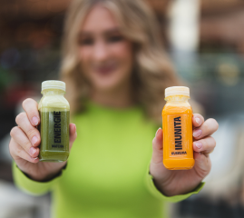 Zázvor, kurkuma a matcha na energii a imunitu v UGO supershots