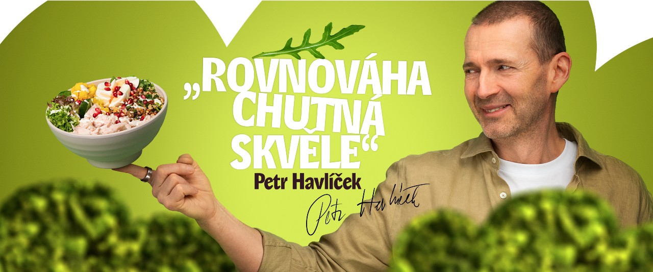 Jarní sezóna UGO - Rovnováha chutná skvěle s Petrem Havlíčkem