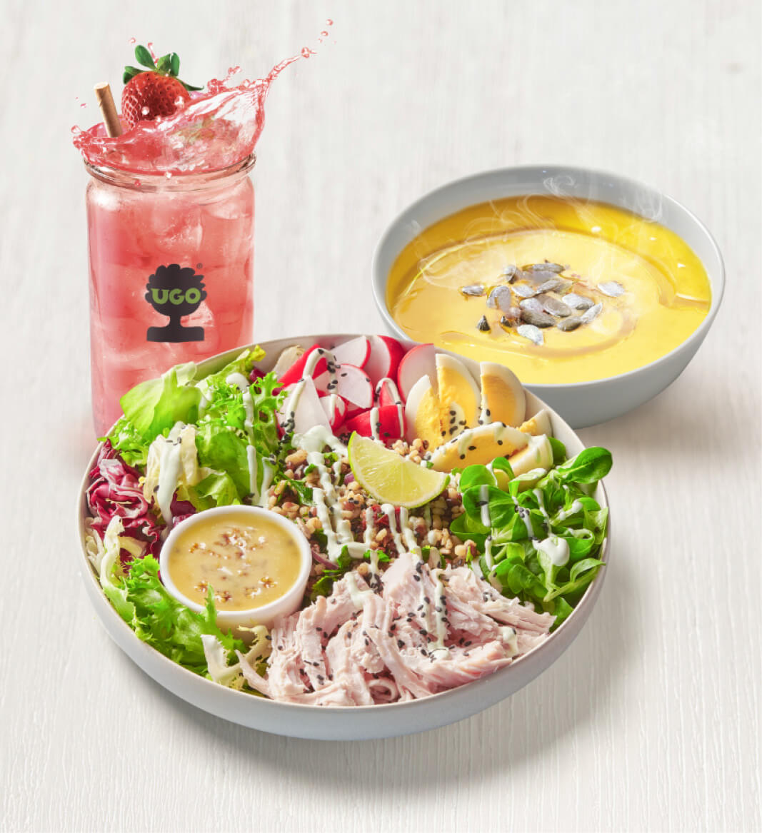 Naše produkty Nahled 256x280px MENU Salát Krůta s čočkou