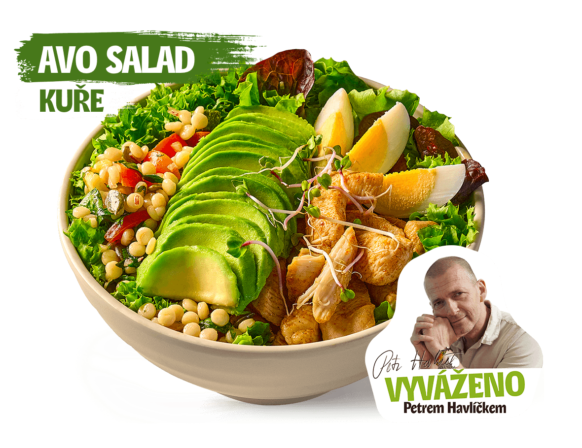 UGO AVO salát s kuřetem