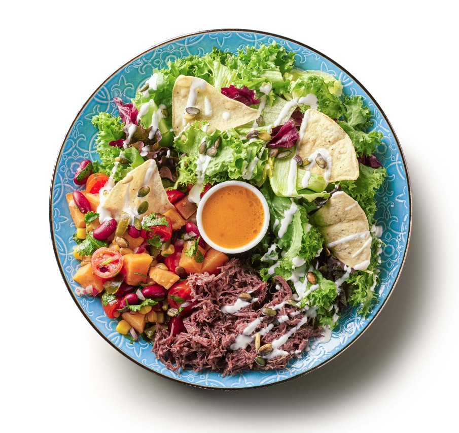 UGO Mexická sezóna - Nachos salát hovězí