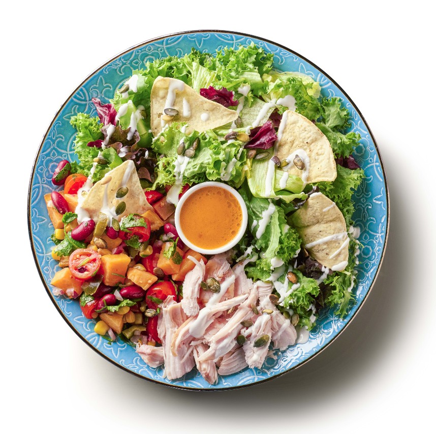 Nachos salat zauzene kure