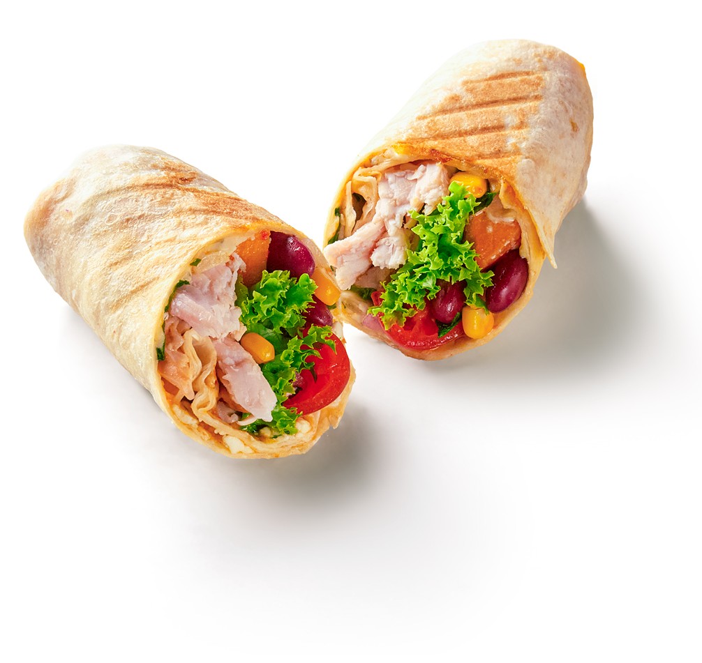 UGO Mexiko sezóna - gril Wrap Mexico se zauzeným kuřetem