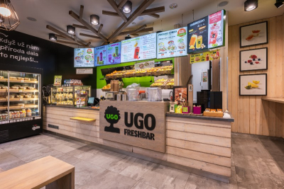 UGO Freshbar Strossmayerovo n&aacute;měst&iacute; Praha