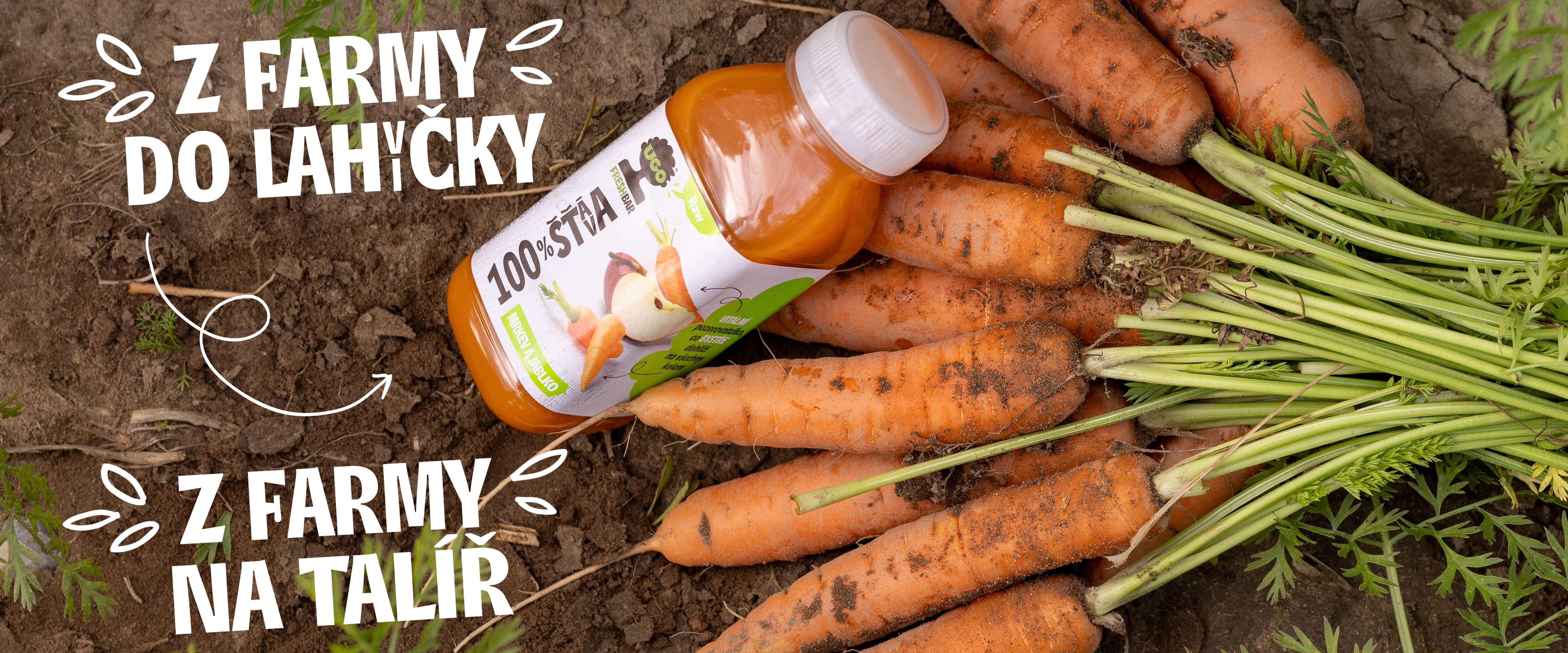 Z farmy do lahvičky, z farmy na tal&iacute;ř