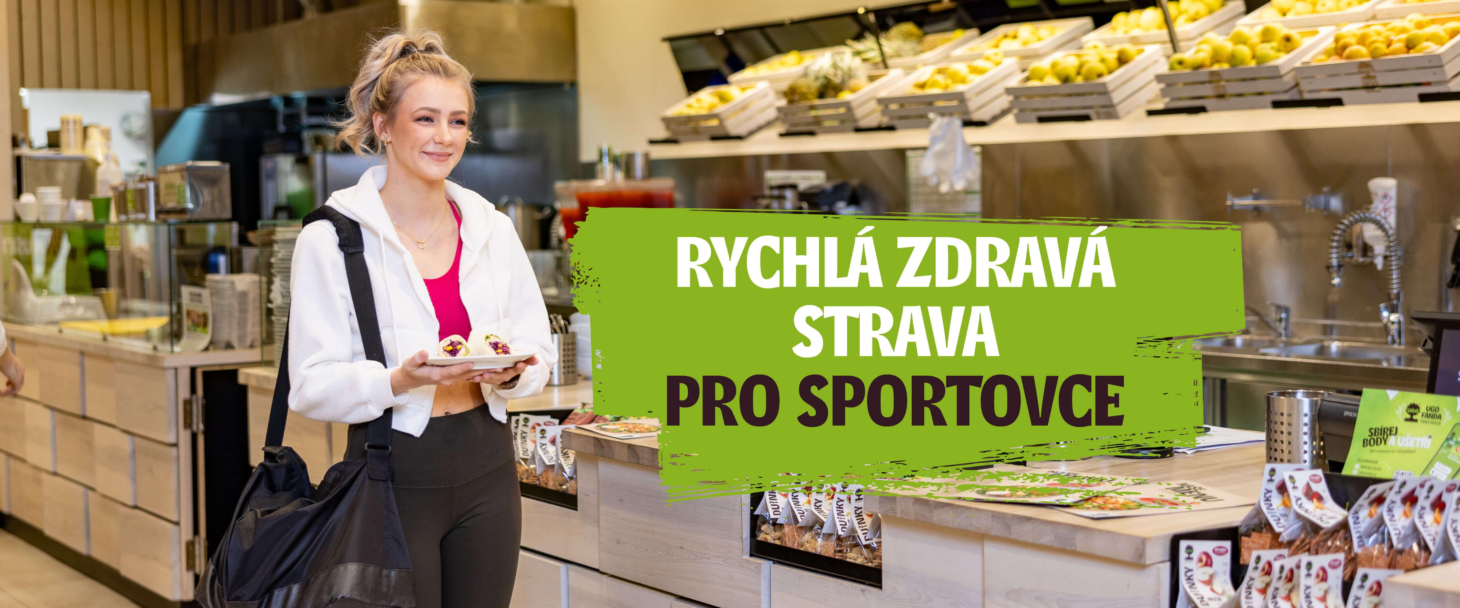 UGO nab&iacute;z&iacute; rychlou zdravou stravu pro sportovce