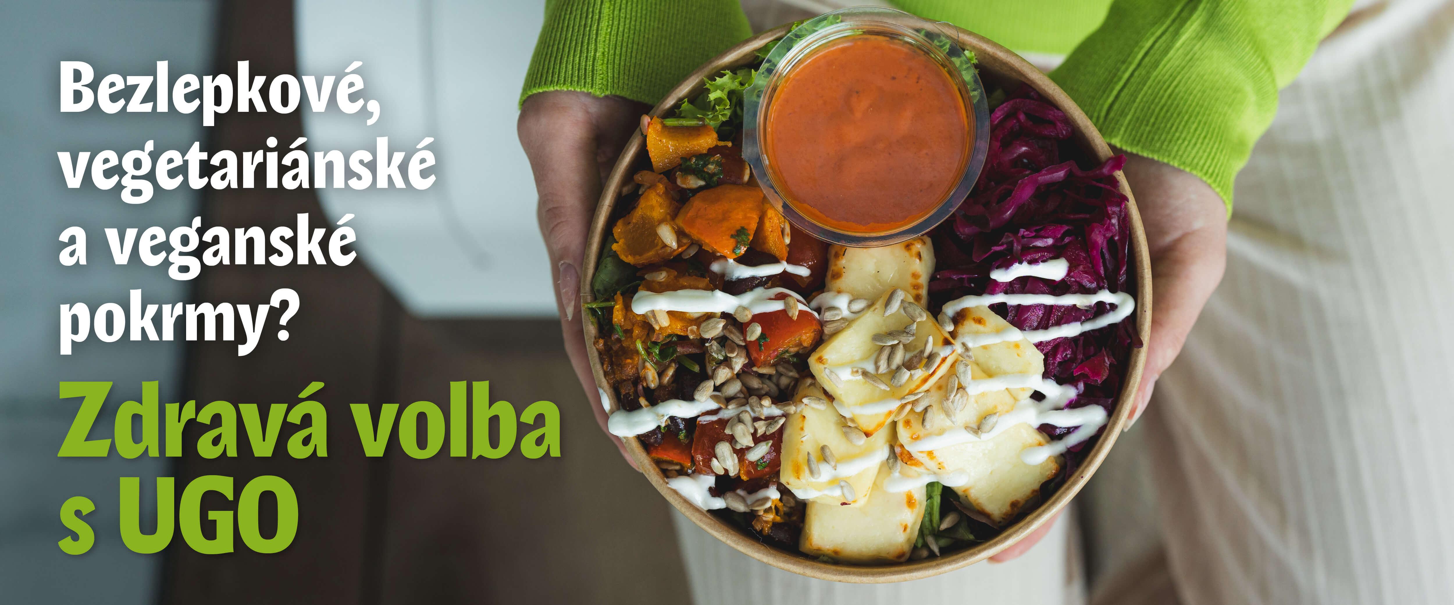 UGO občerstven&iacute; pro vegetari&aacute;ny a bezlepkov&eacute; potraviny 